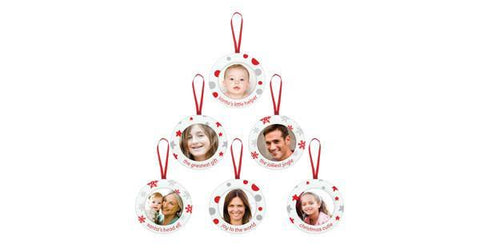 嬰兒相框Pearhead香港限定優惠 聖誕家庭樹裝飾組