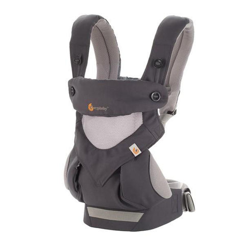 ergobaby 360 透氣 揹帶 四式360嬰兒揹帶 透氣款 灰色 Cool Air Mesh Carbon Grey