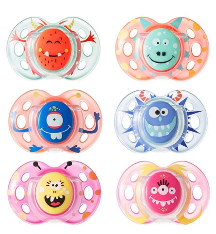 Tommee Tippee 香港 TT CTN 18-36個月Air 安撫奶咀 (2個裝)Air Soother 18-36m Twin Pack