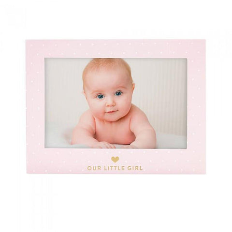 嬰兒相框Pearhead香港限定優惠 歡迎寶寶相框-粉紅色