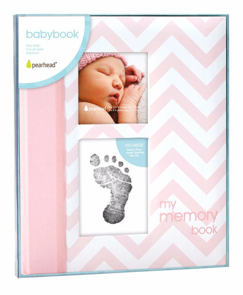嬰兒相框Pearhead香港限定優惠 寶寶掌印回憶錄 - 藍色