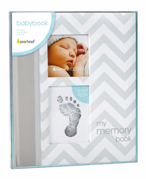 嬰兒相框Pearhead香港限定優惠 寶寶掌印回憶錄 - 藍色