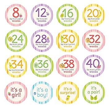 嬰兒相框Pearhead香港限定優惠 懷孕週期貼紙