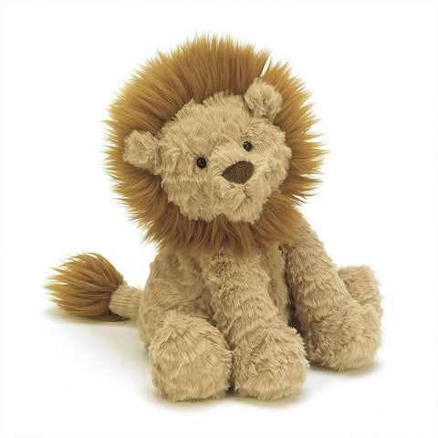 Jellycat波浪毛獅子英國Fuddlewuddle Lion毛絨玩具玩偶