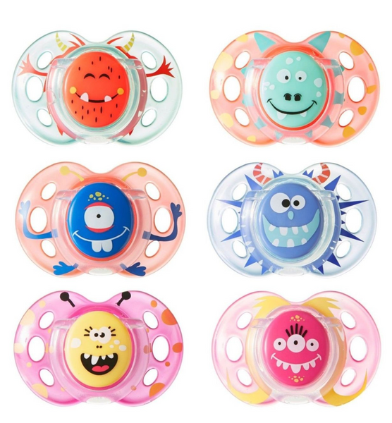 Tommee Tippee 香港 TT CTN 18-36個月Air 安撫奶咀 (2個裝)Air Soother 18-36m Twin Pack