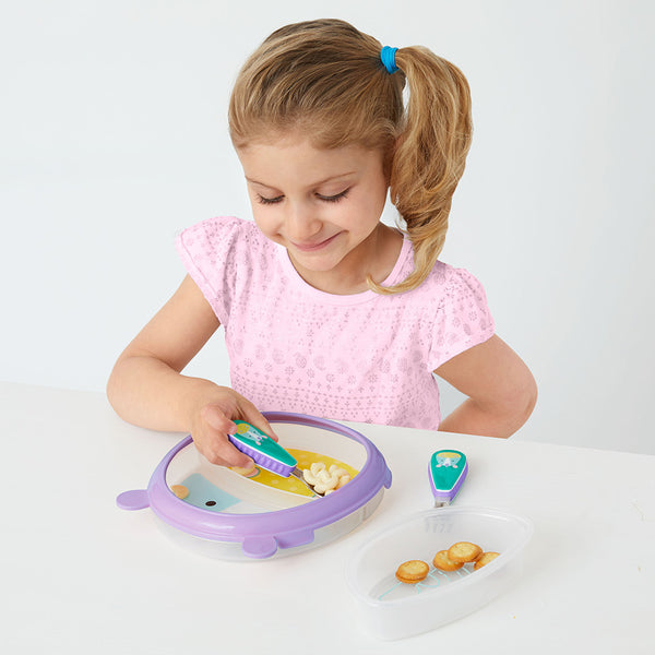 Skip Hop Zoo Smart Serve Plate & Bowl - Unicorn