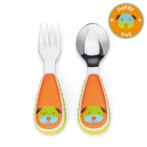 Skip Hop 香港 Sale: Zootensils Fork & Spoon - BabyPark 香港 - 1